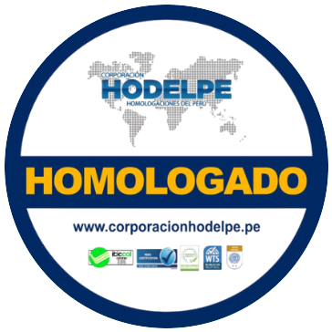 Sello de empresa homologada por Corporación HODELPE